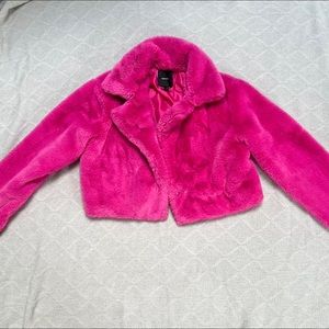 Pink Fur Coat